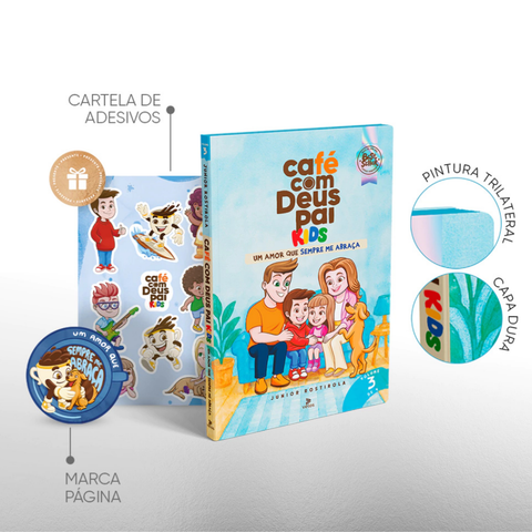 Coffee with God the Father Kids 2026 (Hardcover) | Volume 3