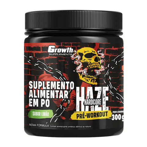 Growth Pré-treino 300g Haze - Sabores