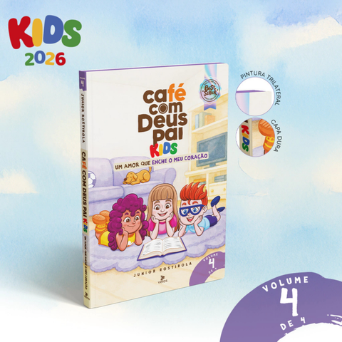 Coffee with God the Father Kids 2026 (Hardcover) | Volume 4