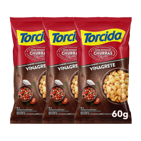 TORCIDA® Vinaigrette Snack 3x60g