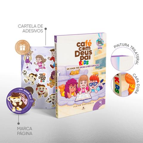 Coffee with God the Father Kids 2026 (Hardcover) | Volume 4