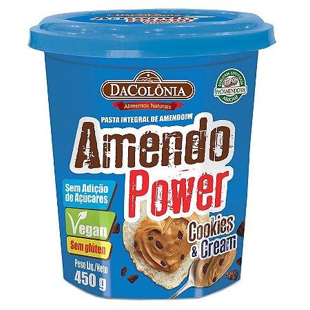Peanut Butter Amendo Power with Cookies &amp; Cream 450g
