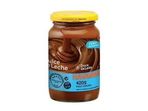 Doce de Leite Havanna Zero 420g - MEUBRASILONLINE