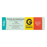Furoato de Mometasona 1mg Genérico Medley 20g Creme - MEUBRASILONLINE