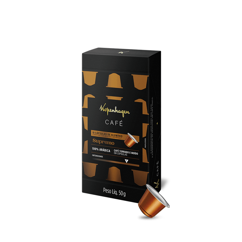 Cápsulas de Café Supremo Kopenhagen 50g