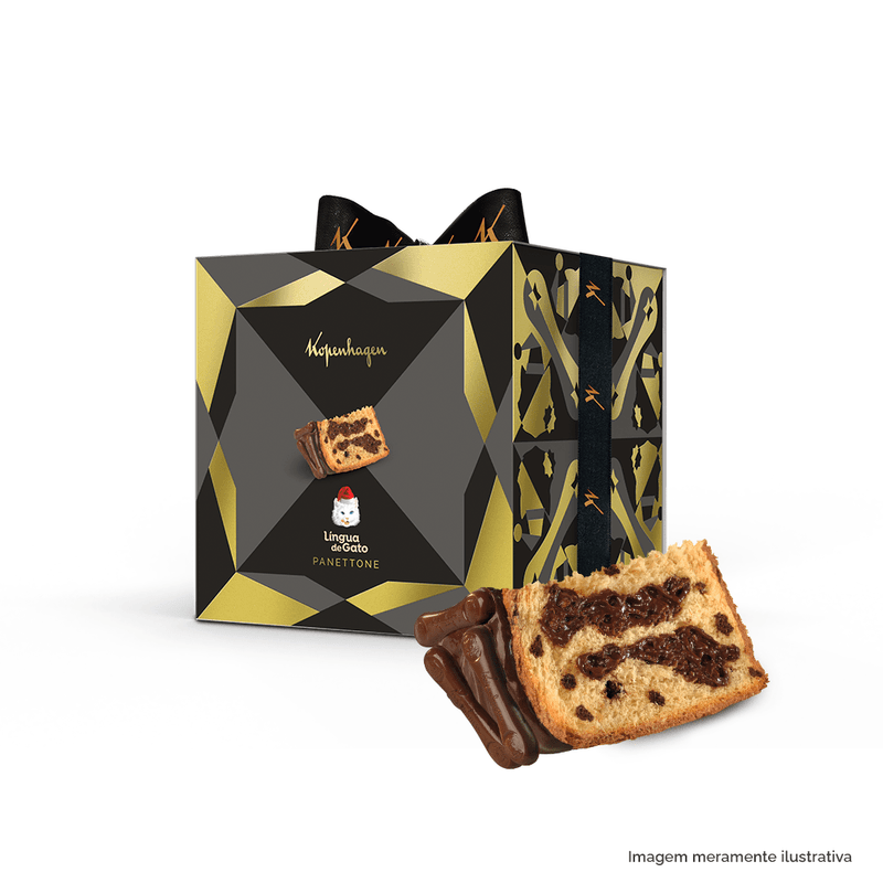 Panettone Língua de Gato 834G Kopenhagen