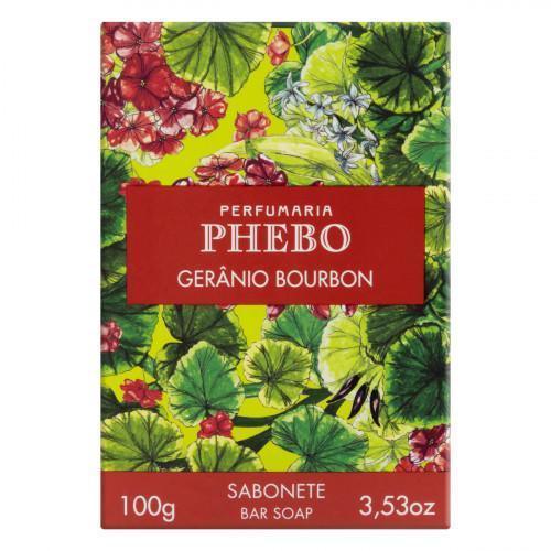 Sabonete Geranio Bourbon Phebo 100g - MEUBRASILONLINE