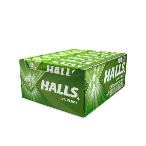 Drops Halls Uva Verde Caixa  21x28g