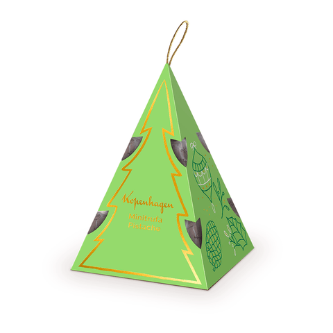 Chocolate Kopenhagen Enfeite Árvore Minitrufas Pistache 48G