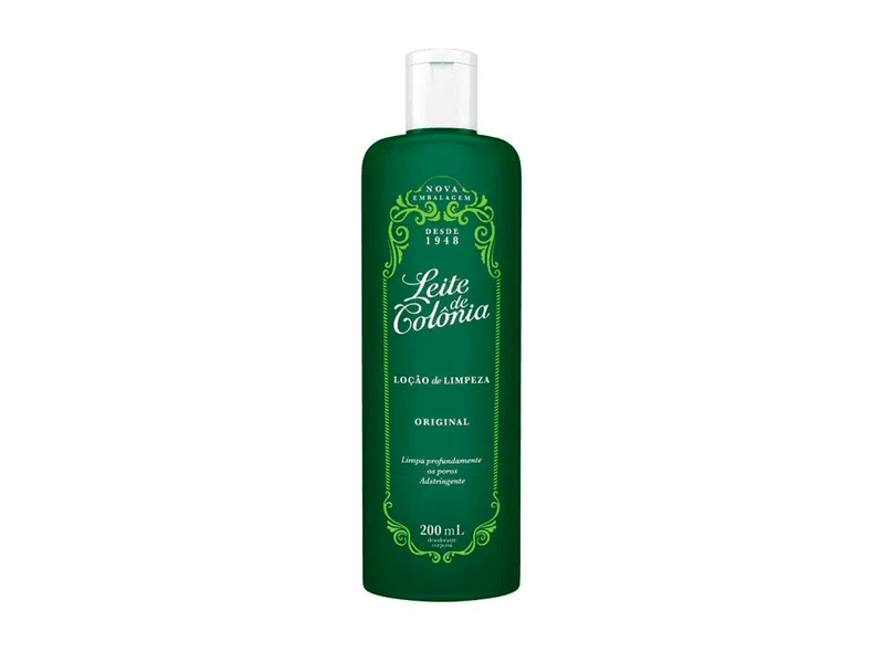 Leite de Rosa Loção De Limpeza Original Frasco 200ml - MEUBRASILONLINE