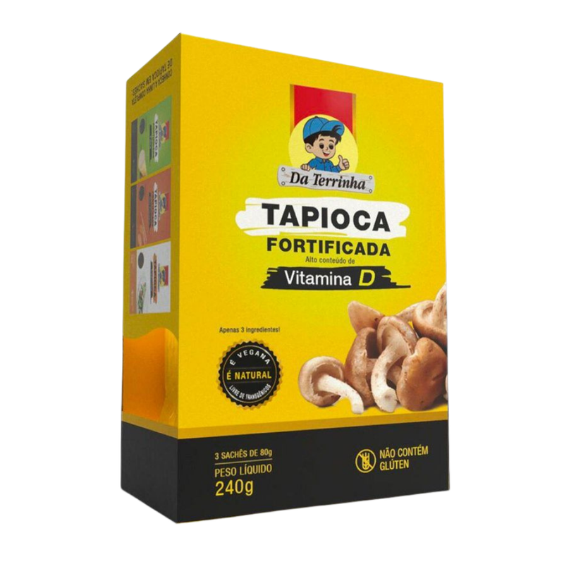 TAPIOCA FORT. DA TERRINHA VIT D 240G