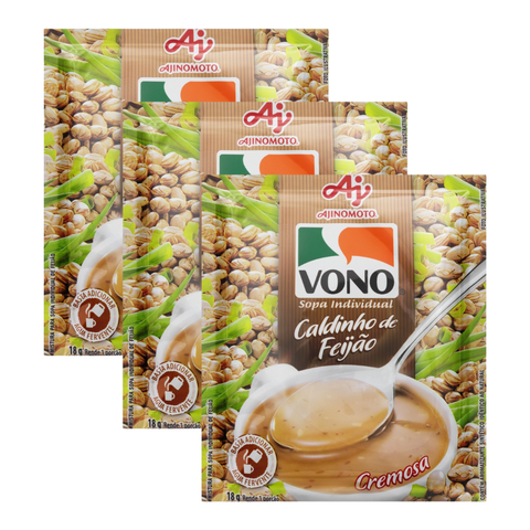 Vono Caldinho de Feijão Soup 3x18g
