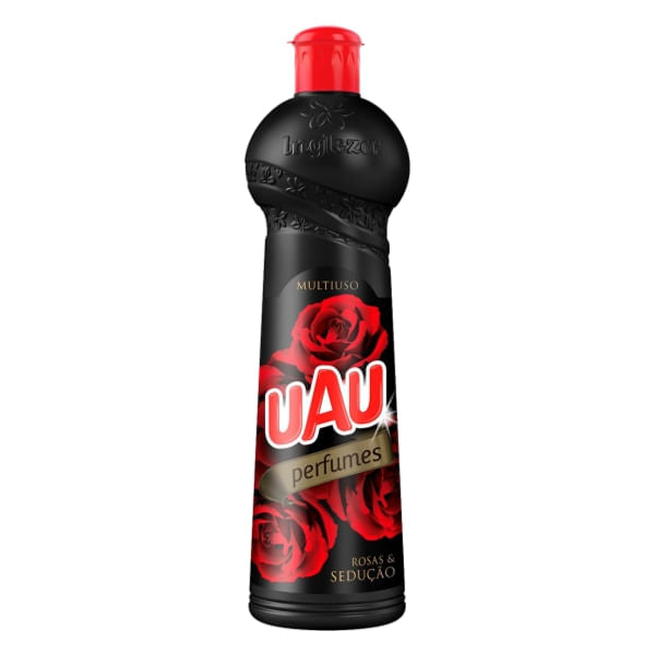 Limpador UAU Multiuso Perfume de Rosas e Sedução 500ml