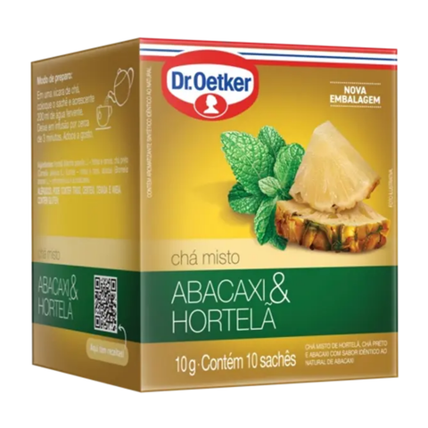 Ervas Plus Tea - 10 sachets - Dr Oetker - Flavors