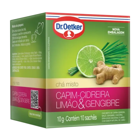 Ervas Plus Tea - 10 sachets - Dr Oetker - Flavors