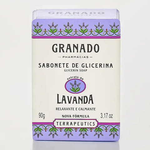 Sabonete em Barra de Glicerina Granado Lavanda 90g
