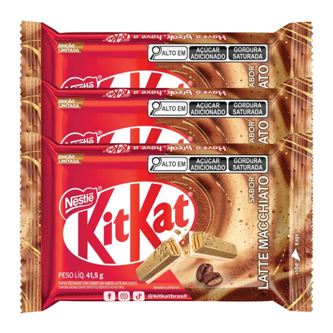 Chocolate Kit Kat Nestle Latte Macchiato 3x41.5g