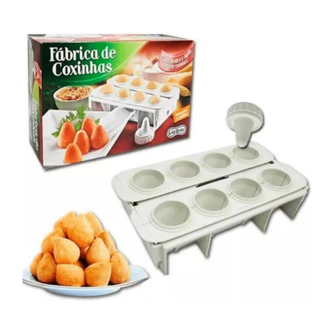 Formas Modeladora Coxinhas - Faz 8 Salgados