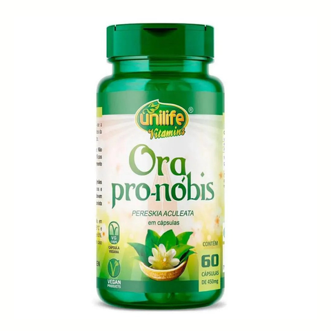 Cápsula Ora Pro-Nobis - Unilife - 60 Cápsulas
