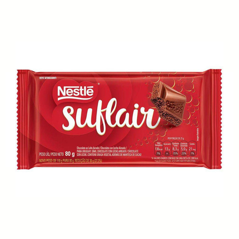 Nestlé Suflair Chocolate Bar 3x80g