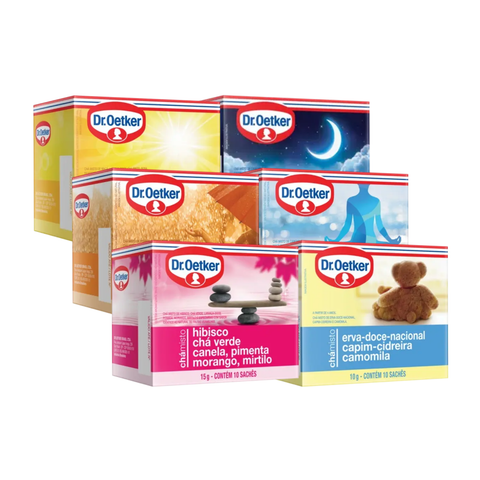 Dr. Oetker Herbal Tea - Flavors