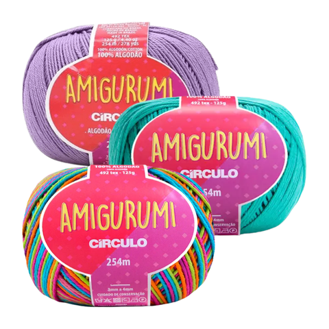 Amigurumi Circulo Yarns 254m - Unit - Colors