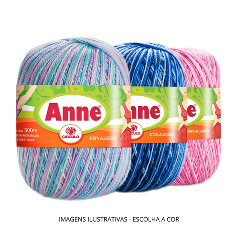 Anne Círculo Yarns 500m - Unit - Colors
