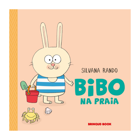 Book - Bibo at the Beach - Silvana Rando - Hardcover - PT-BR