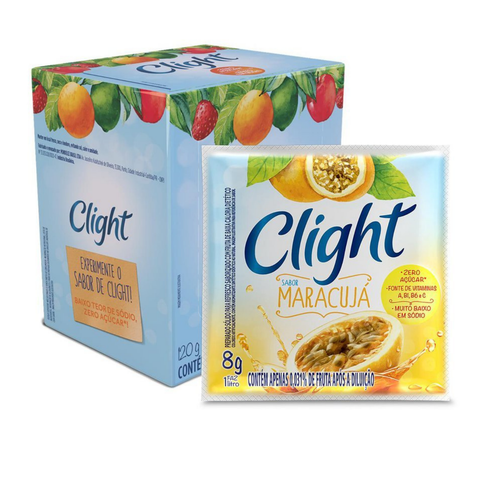 Refresco em Pó Clight Maracuja 15x8g