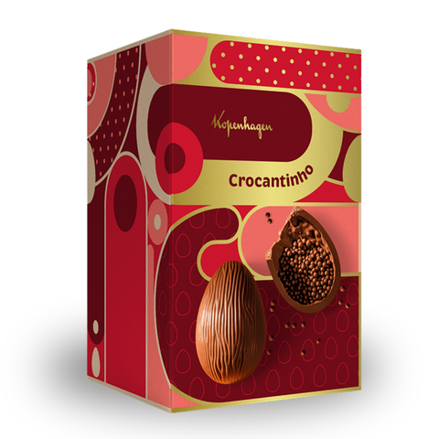 Ovo de Pascoa Crocantinho Linha Clássicos 262g Kopenhagen