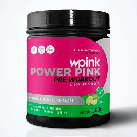 Super Power Pink Lemon - Pre-Workout - 300g WPink