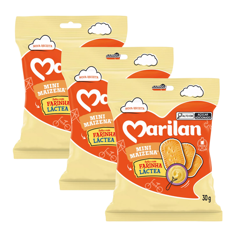 Marilan Mini Maizena® Lactea Flour Biscuit 3x30g