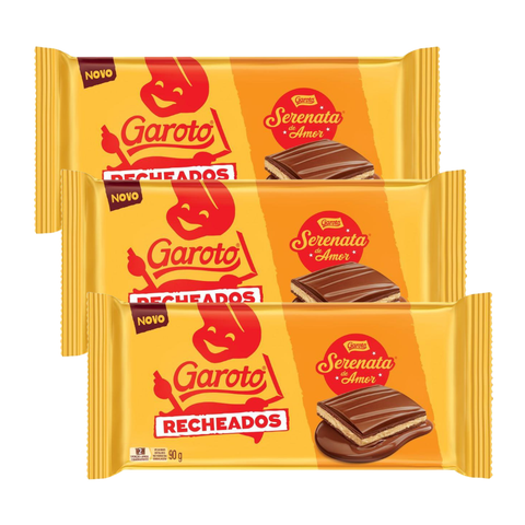 Chocolate Serenata de Amor Recheado Garoto 3x90g