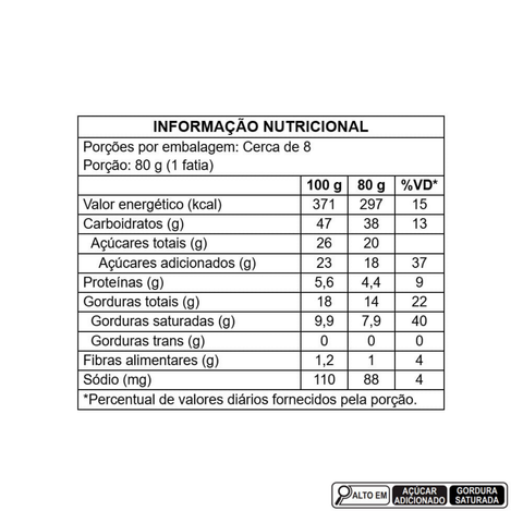 Panettone Kopenhagen Trufado Chocolate 630G