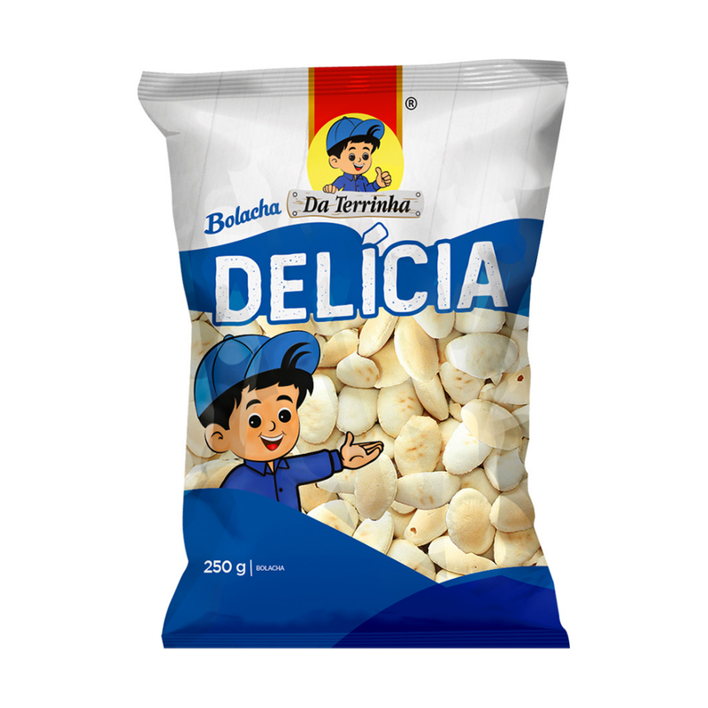 BOLACHA DA TERRINHA DELICIA 250G