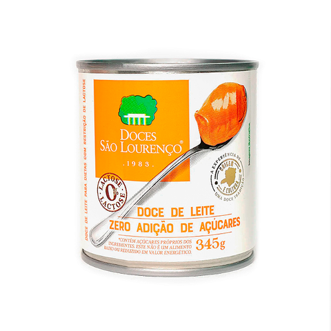 Doce de Leite Zero Açúcar e Zero Lactose São Lourenço 345g