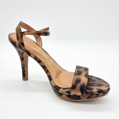 Vizzano 6210-1019 Sandalia de Tacón Alto en Multi Beige