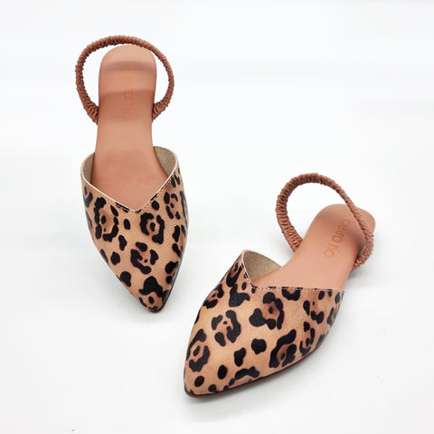 Beira Rio 4134-446 Multi Nude Slip-on Flat