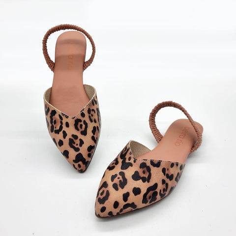 Beira Rio 4134-446 Multi Nude Slip-on Flat