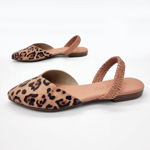 Beira Rio 4134-446 Multi Nude Slip-on Flat