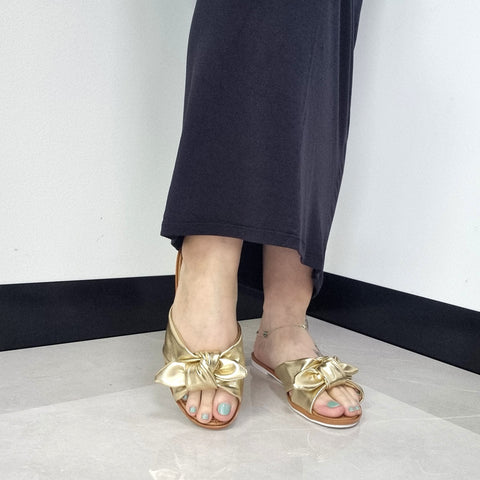 Moleca 5297-456 Slip-on Sandal in Gold