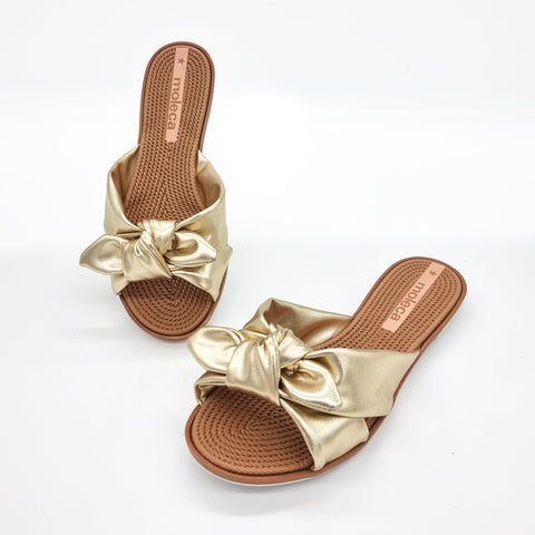 Moleca 5297-456 Slip-on Sandal in Gold
