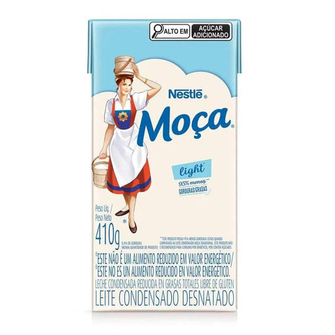 Moça Light Skim Sweetened Condensed Milk - 410g