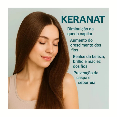 Keranat 150mg - 60 Cáps - Softgel