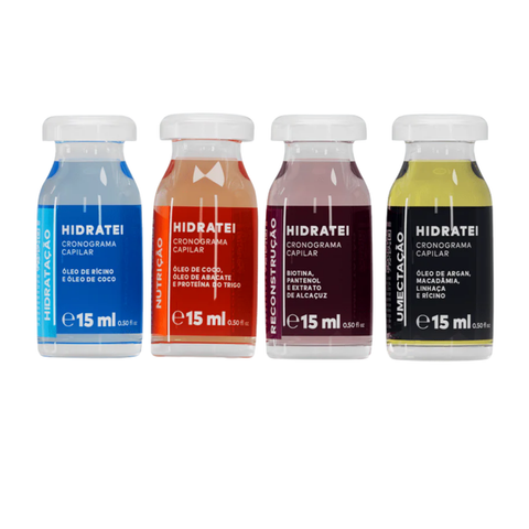 Ampolas Cronograma Capilar Hidratei 15ml