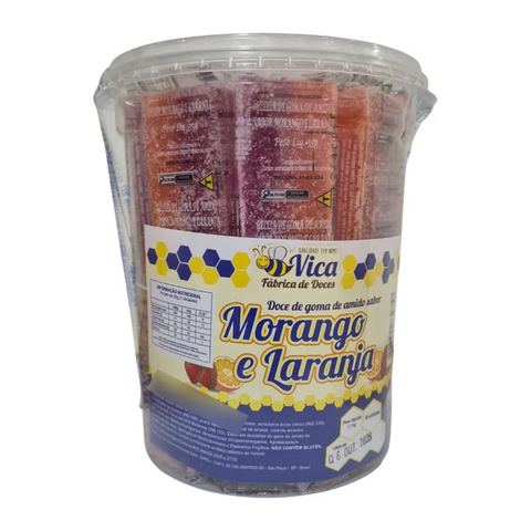 Traditional Water Jelly 55g with 20 Units - Vica Doces