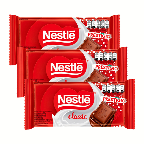 Nestlé Classic Milk Chocolate Prestige 3x80g
