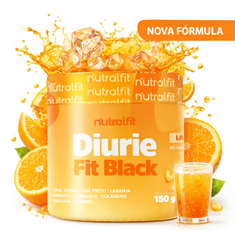Diuriefit Natural Fat Burner Fast Kit 1un Orange Flavor