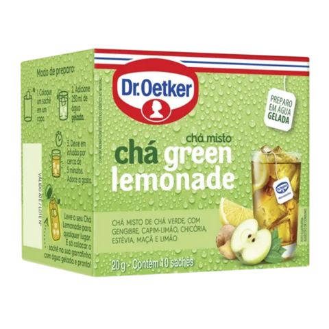 Chá Lemonade Dr Oetker - 10 Sachês - Sabores