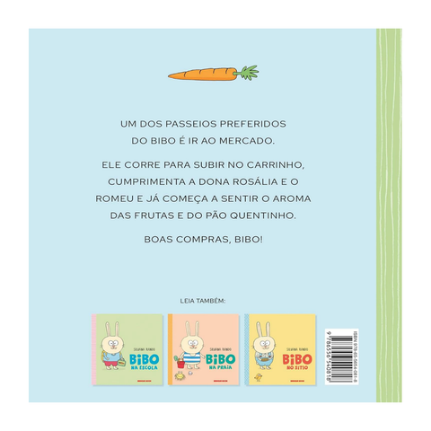 Libro - Bibo en el mercado - Silvana Rando - Tapa dura - PT-BR
